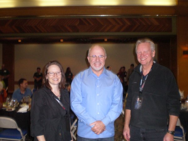 Dana and Ron with Dave Ramsey
